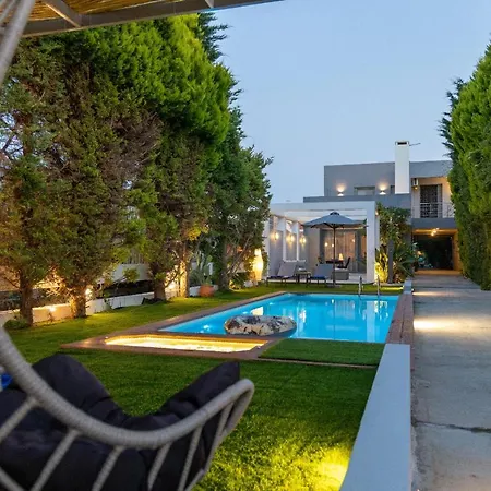 Luxury Hestia Grey With Private Pool Rethymno (Crete)