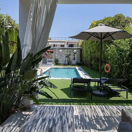 Hestia Grey Barefoot Escape 100M From Beach Vilă Rethymnon