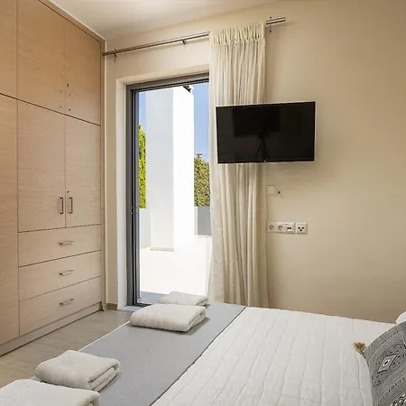 Villa Luxury Hestia Grey With Private Pool Réthymnon