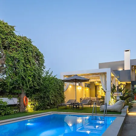 Vilă Luxury Hestia Grey With Private Pool Rethymnon